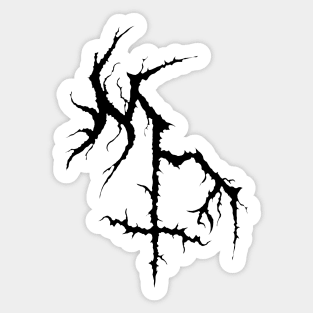 masticis humanis sigil 2 Sticker